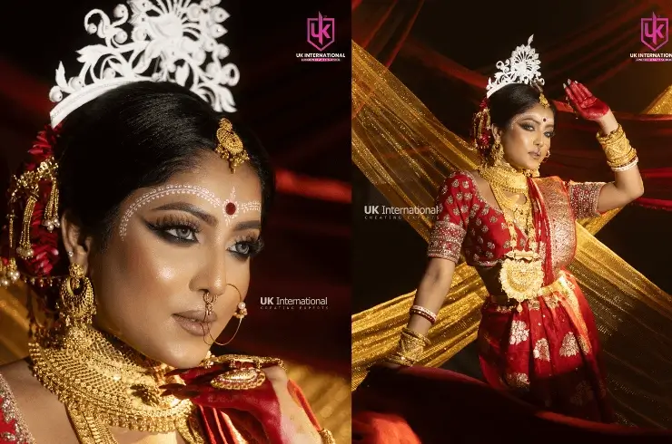 Bengali Bridal Makeup Look