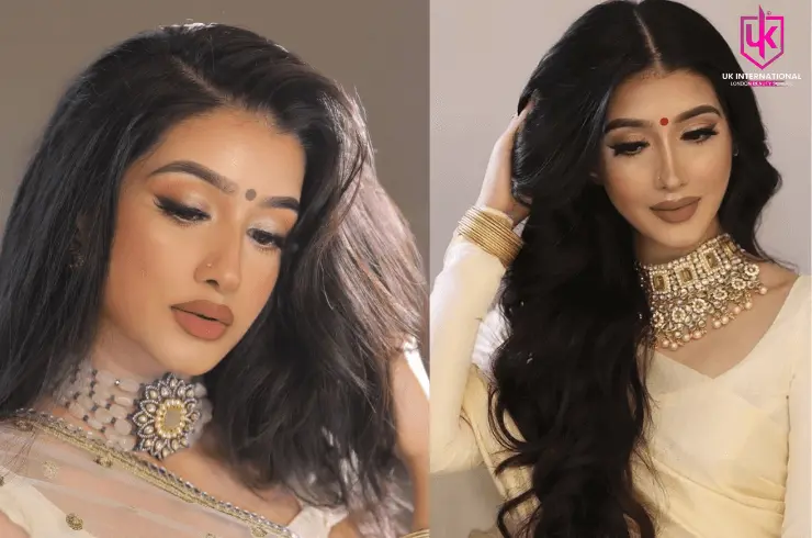 Glam makeup look for karwa chauth