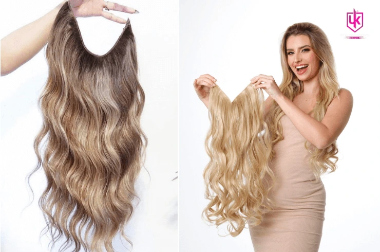 Halo hair extension