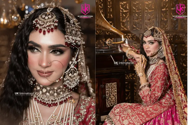 Muslim Bridal Makeup Look