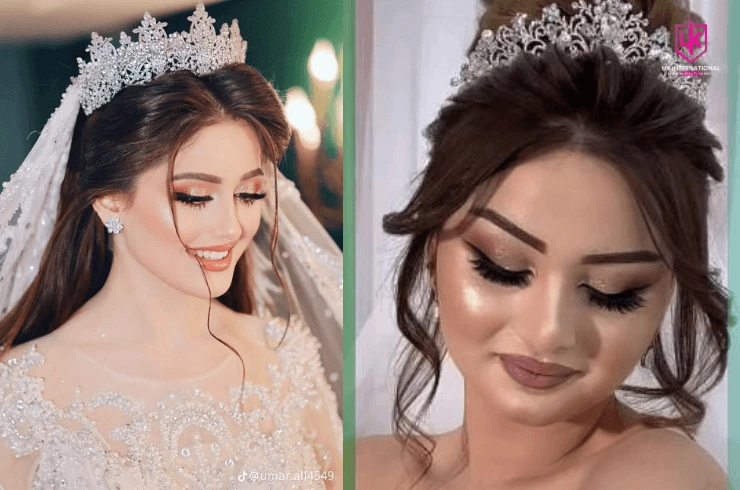 christan bridal Makeup Look