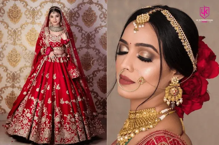 north indian bridal Makeup Look