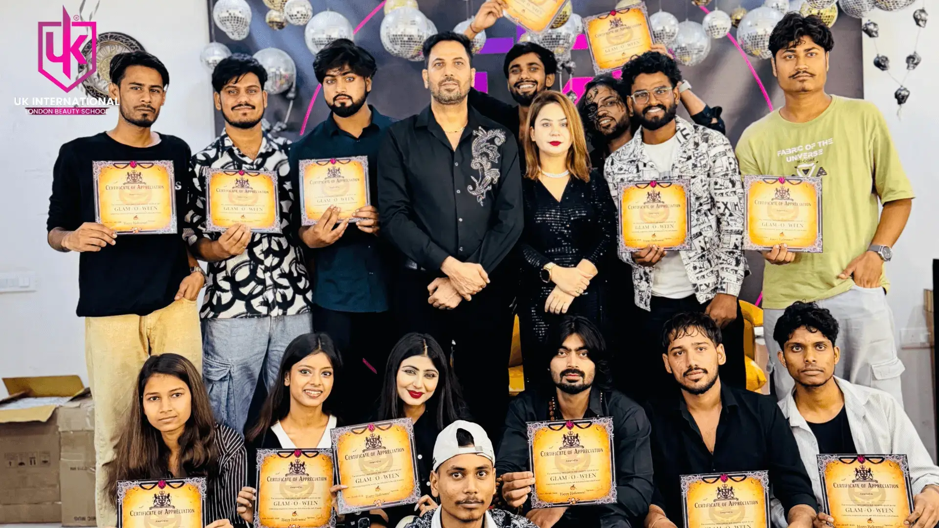 Winners of Glam-o-ween