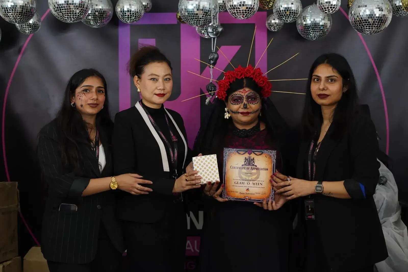 Hall-O-Ween Makeup Look 2