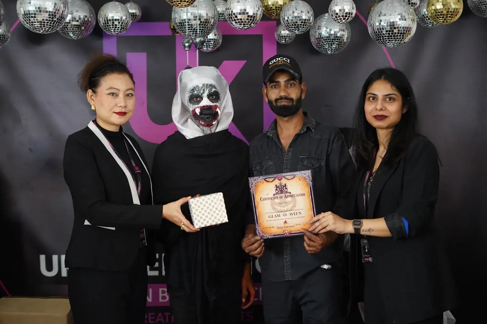 Hall-O-Ween Makeup Look 3