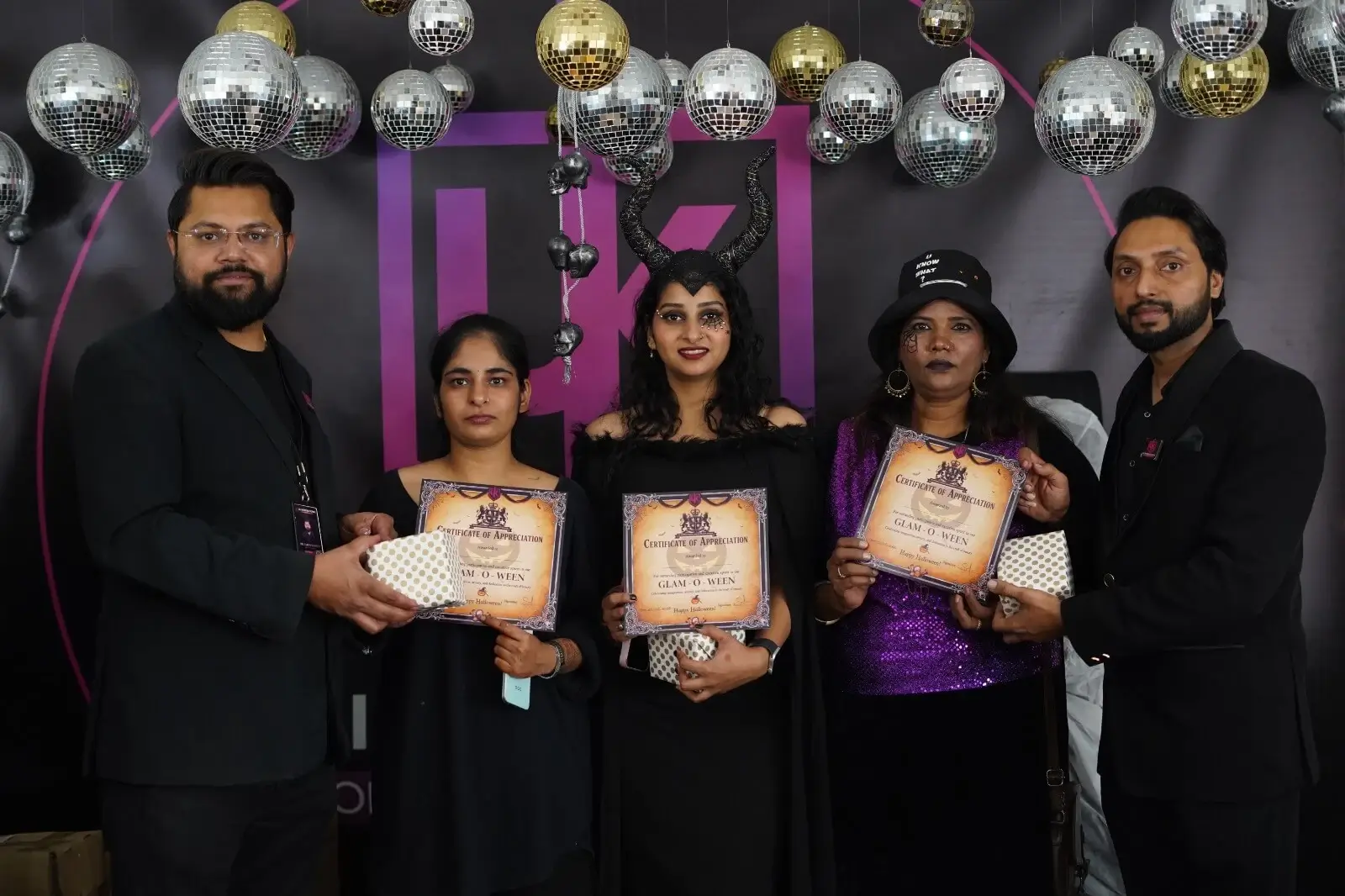 Hall-O-Ween Makeup Look