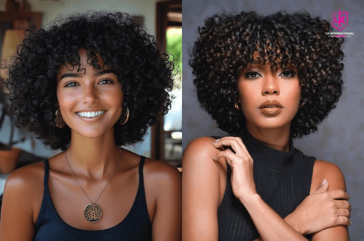 Rounded Afro