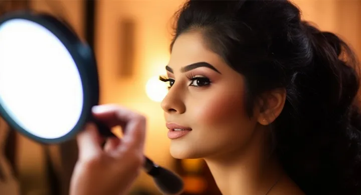 Smooth Matte Effect Bridal Makeup